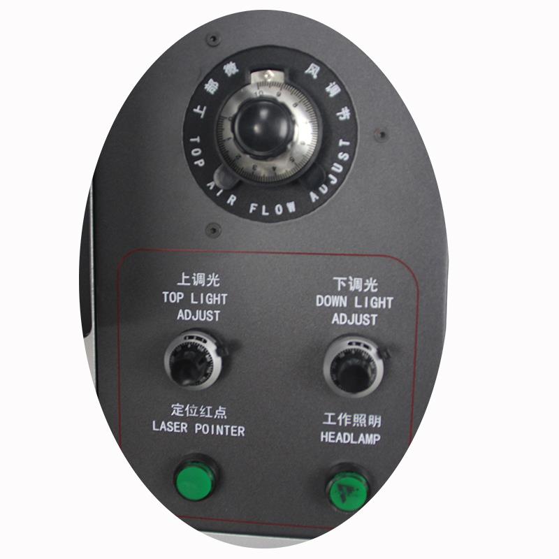 Top airflow for chip soldering